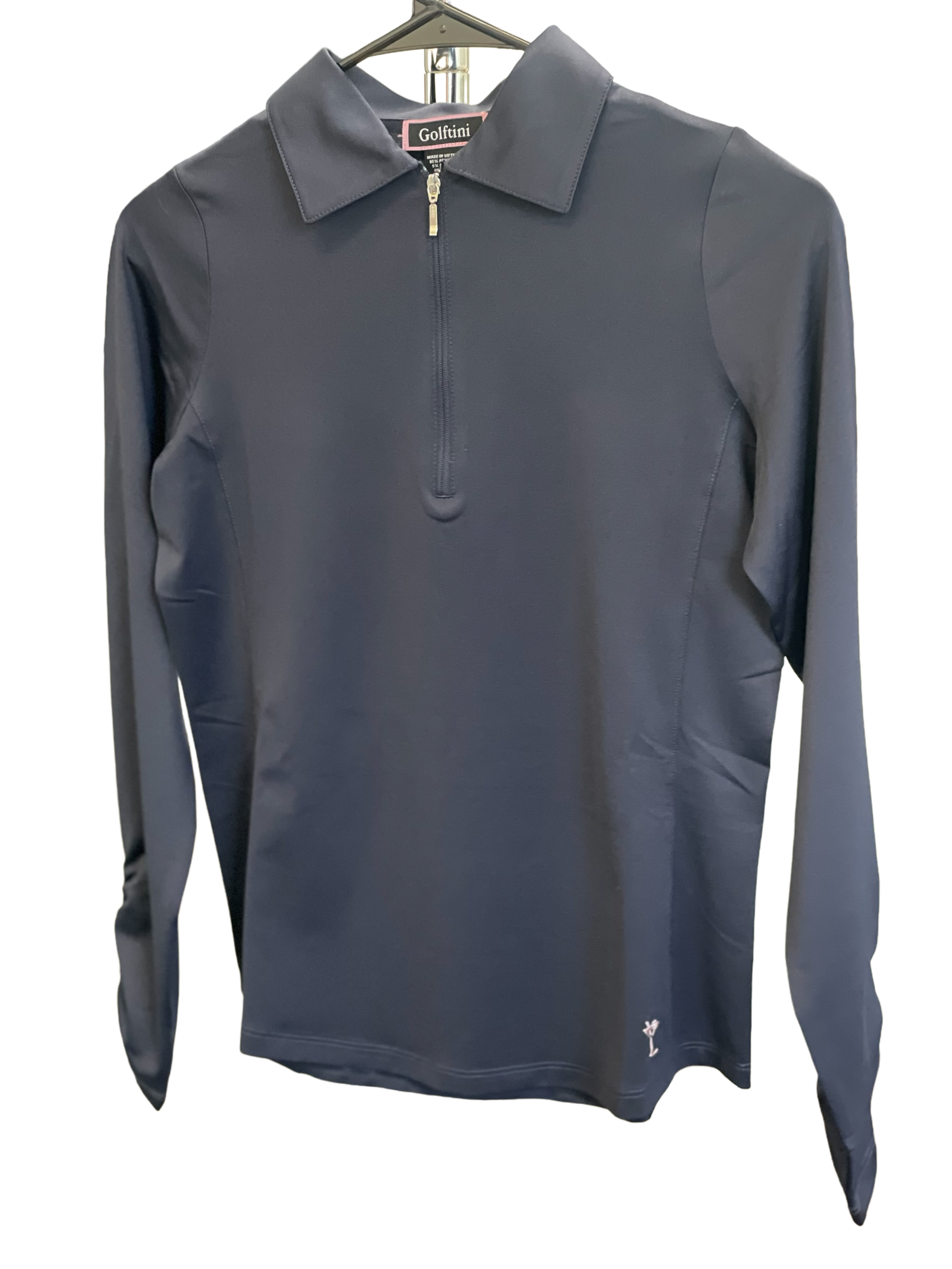 Golftini Ladies' Long Sleeve Zip Polo
